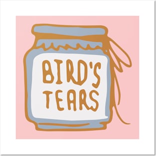 Bird's Tears #quotes #digitalart Posters and Art